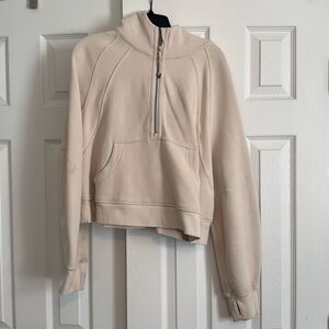 lululemon scuba half zip hoodie